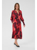 CULTURE Kleid CUdana Relaxed fit in Fiery Red Art