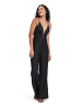 Vera Mont Jumpsuit im Glitzer-Look in Schwarz/Schwarz