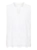 Cream Ärmellose Bluse CRMarikke Straight fit in Snow White