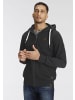 AJC Kapuzensweatjacke in anthrazit