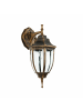 Licht-Erlebnisse Außen Wandlampe (B)16.5 x (H)35.5 cm in Schwarz Kupfer