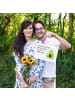 Mr. & Mrs. Panda Deko Schild Avocado Glücklich mit Spruch in Weiß