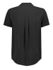 Eight2Nine Kurzärmliges Hemd mit Knopfleiste und Kragen in Schwarz