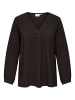 ONLY Carmakoma Bluse in Black Coffee 1