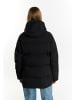 DreiMaster Maritim Winterjacke Mit Wattierung in Schwarz