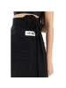 Dolce & Gabbana Schwarz Elasthan Lang Rock