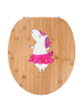 Mr. & Mrs. Panda WC Sitz Einhorn Ballerina ohne Spruch in Braun