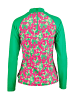 BECO the world of aquasports Schwimm-Shirt Hawaii Breeze in pink-grün