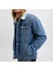 Jack and Jones JJIJEAN JJJACKET W. Sherpa AKM 024 SN in Blau