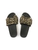 Flip Flop Slides "pool*bow leo" in Schwarz