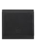 DuDu Geldbörse Leder 9,5 cm in black pop