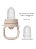 BIBS Fruchtsauger Baby Feeder mit 2x in rosa