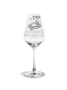 Mr. & Mrs. Panda Gravur Glas Fuchs Sterne mit Spruch in Transparent
