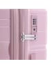 Gladiator 3800 4 Rollen Trolley 67 cm mit Dehnfalte metallic pink