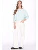 DreiMaster Women Sweatshirt in mint blue