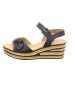 Gabor Plateau Sandalen für Damen in schwarz