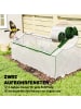 Outsunny Gewächshaus in Weiß 180L x 90B x 70H cm
