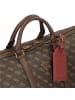 Guess Pisa Weekender Reisetasche 56 cm in brown-ochre-burgundy