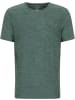 Joy Sportswear Rundhalsshirt VITUS in beryl green melange