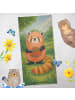 Mr. & Mrs. Panda Badehandtuch Roter Panda Design ohne Spruch in Gelb Pastell