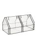 relaxdays Folienfrühbeet in Transparent - (B)180 x (H)92 x (T)92 cm