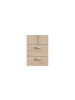 58 aufm Kessel KLEIDERSCHRANK 4-trg. mit Spiegel Parisot Daily 13 Dekor Eiche Jackson