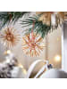 Butlers Strohsterne X-MAS in Beige