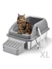 Feandrea Katzentoilette Boxal in Schiefergrau - (B)62 x (H)30 x (T)42 cm