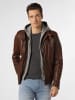 Finshley & Harding Lederjacke in braun