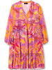 sheego Kleid in pink gemustert