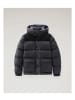 Woolrich Sierra Mikrofaserjacke in Schwarz