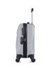 BlueStar Handgepäck Koffer GARIBALDI in Grau (26L)