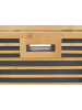 MCW Badezimmerschrank N83, Natur, Korb grau