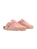 Divine Factory Noga Boreal Edge Leder Pantoletten Rose