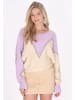 IZIA Damen Pullover in Lavender Creme