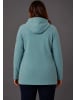 Polarino Fleecejacke in blau grau