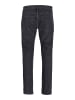 Aprel Tapered Fit Jeans in Black Denim 1
