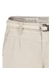 Eight2Nine Shorts Gürtel Eingrifftaschen Regular Fit Zip-Fly in Beige-2