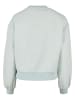 Urban Classics Sweater in aqua melange