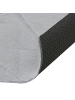 Beliani Kurzflor KAWI in Grau - (W) 160 x (L) 230 cm