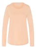 Hanro Longsleeve Sleep & Lounge in peach nougat