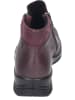 Comfortabel Sportliche Stiefeletten in bordeaux