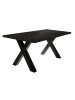 58 aufm Kessel ESSZIMMERTISCH Eike 8 160 x 90 x 75 Esstisch Schwarzstahl