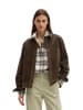 Marc O'Polo Cordbluse regular in Burnt Coffee