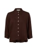 IPURI Bluse Francis in braun - 0008