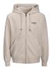 JACK & JONES PLUS Kapuzenjacke in Moonbeam