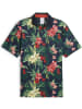 Puma Polo "X PTC Floral Polo" in Blau
