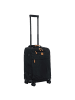 BRIC`s X-Travel - 4-Rollen-Kabinentrolley S 55 cm (ocean-blue) in schwarz