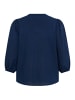 KAFFE curve Langarm-Bluse KCsilla Regular fit in Midnight Marine