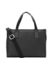 VLD VOi Leather Design Hirsch Schultertasche Leder 29.5 cm in schwarz